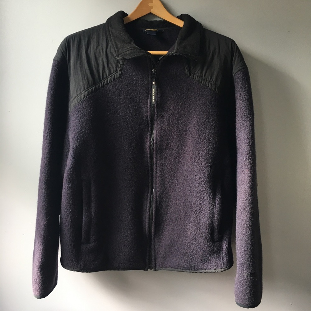 Woolrich | Technowool Jacket Purple Wool